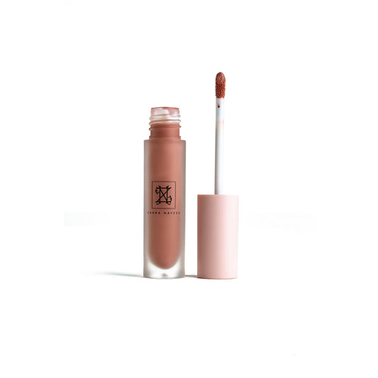 nude lip gloss by zahra naveed